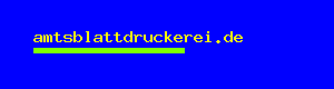 amtsblattdruckerei.de is for sale